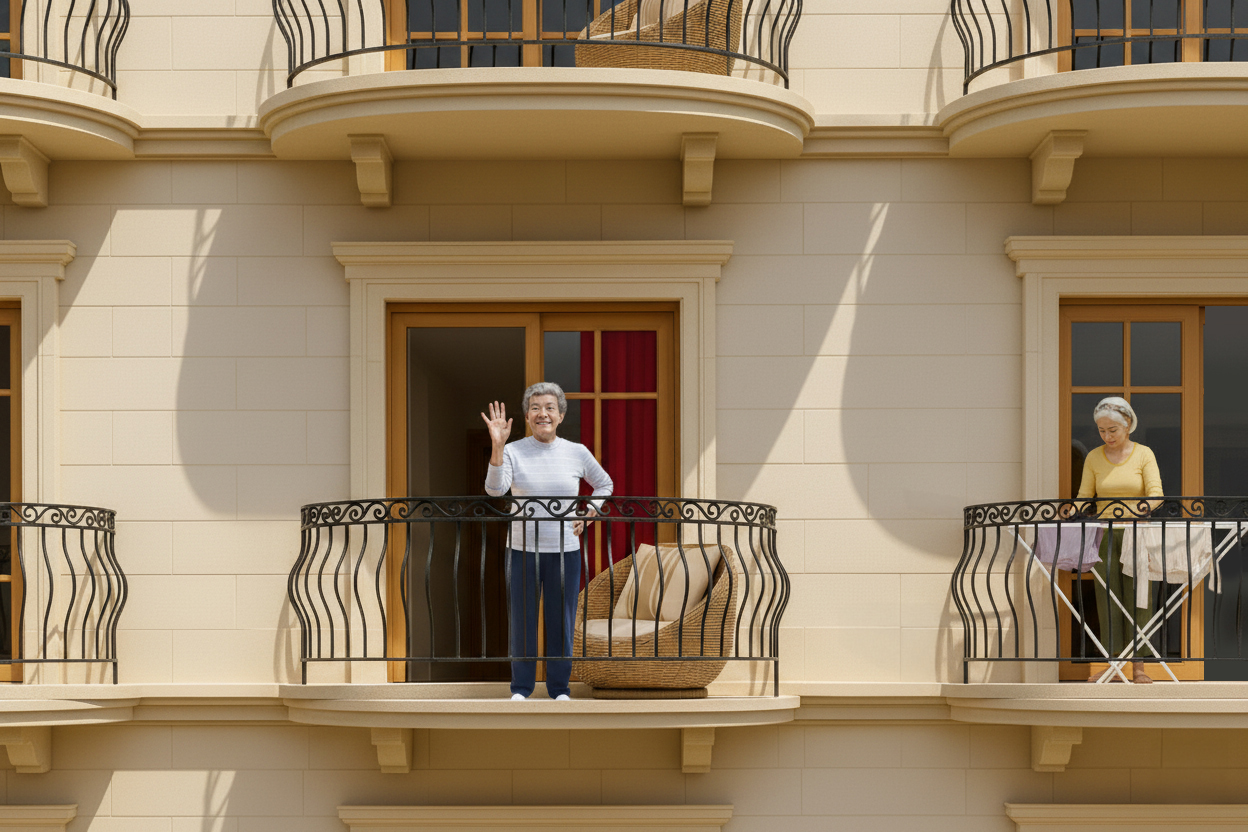 Senior friendly chalet homes